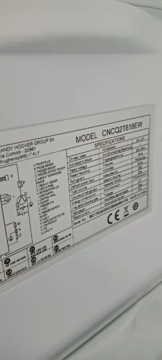 NEVERA CANDY NO FROST ENERGÍA A+NUEVA ORIGINAL