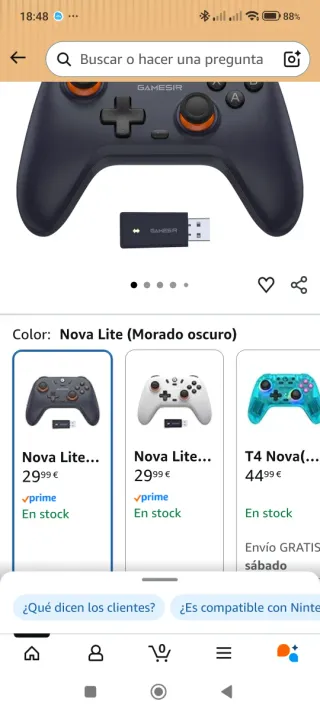 Mando GameSir Nova Lite PC Switch Android iOS