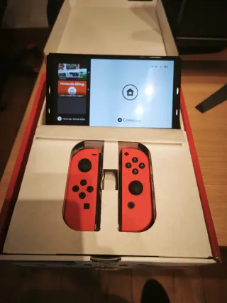 Nintendo Switch OLED Edición Mario + Estuche