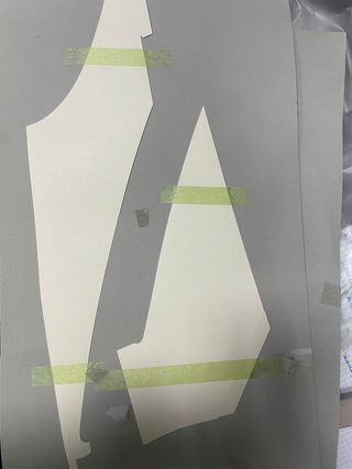 YAMAHA XT660R Adhesivo Izquierdo