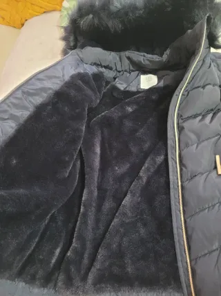 Chaqueta Abrigo Azul Marino El Corte Inglés niña