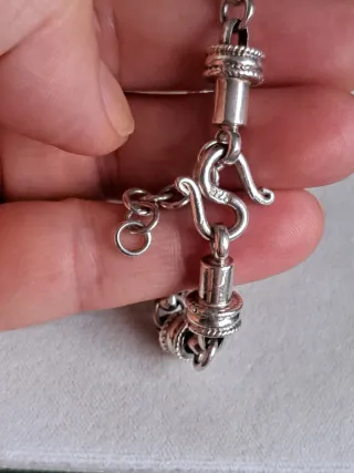 Pulsera de hombre de Plata Ley 925 Maciza