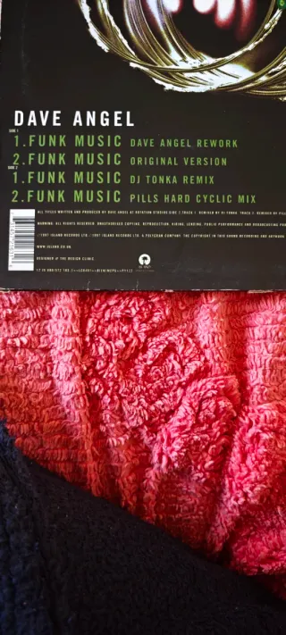 Vinilo• Dave Angel -Funk Music•