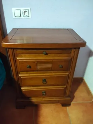 Mesitas de noche de madera