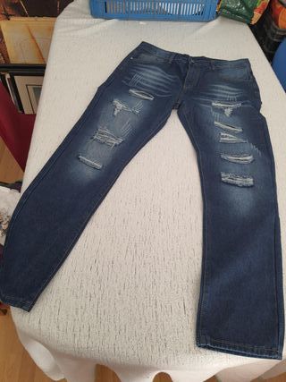 Pantalón tejano mujer T44/XXL a estrenar