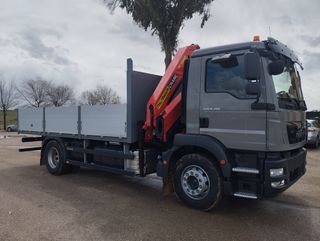 MAN TGM 18 290-CAMIONES GRUA