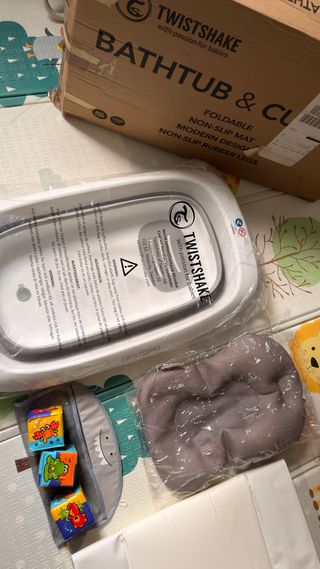 Bañera Bebé Twistshake Plegable