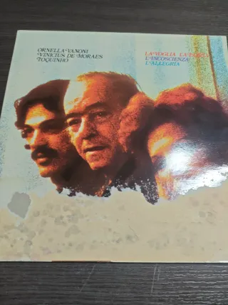 Vinilo Ornella Vanoni, Vinicius de Moraes, Toquinh