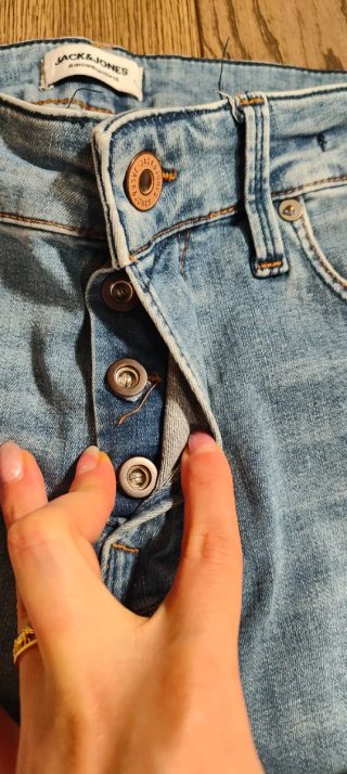 Jeans slim chiari da ragazzo Jack & Jones