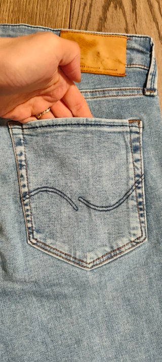 Jeans slim chiari da ragazzo Jack & Jones