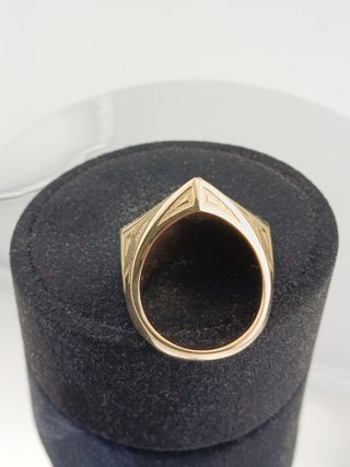 Anillo Pirámide Ojo de la Providencia Oro