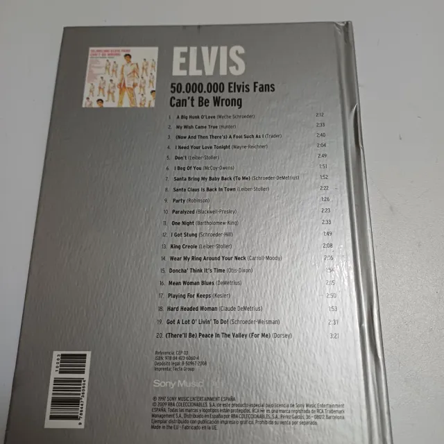 CD Elvis Presley - 50.000.000 Elvis Fans