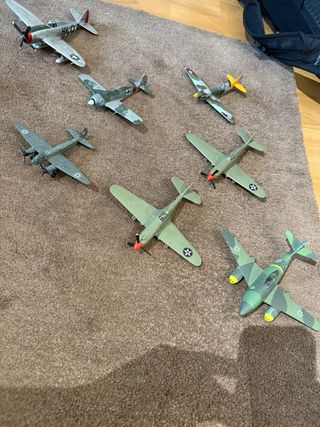 Maquetas Aviones 1ª y 2ª Guerra Mundial