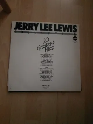 LP Jerry Lee Lewis - 20 Greatest Hits