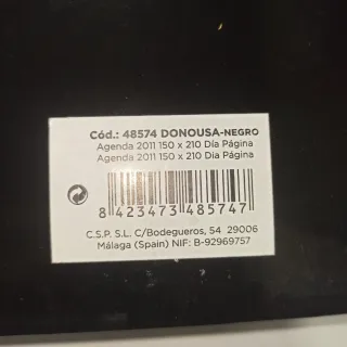 Agenda OHTO tipo organizador personal