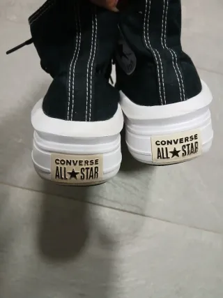 Zapatillas Converse altas negras