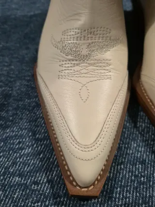 Botas Zadig & Voltaire Beige/Rojo