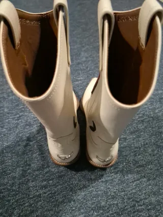 Botas Zadig & Voltaire Beige/Rojo