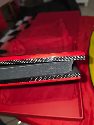 Portafoto Ferrari Pelle e Fibra di Carbonio