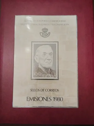 Sellos España Emisiones 1980