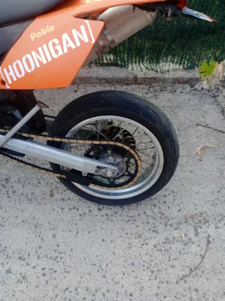 KTM EXC Supermotard Naranja