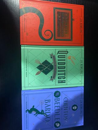 Trilogía de libros de extras de Harry potter