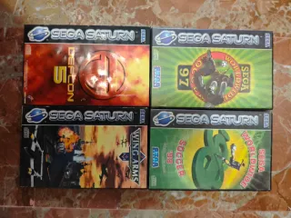 Lote 4 Juegos Sega Saturn