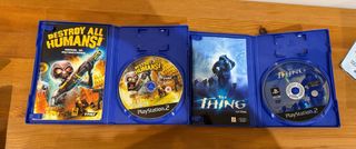 Juegos PS2: Destroy All Humans! y The Thing