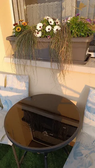 Mesa y 2 Sillas Balcón/Terraza