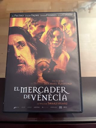 DVD El Mercader de Venècia (Slim)