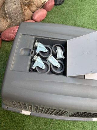 TRANSPORTIN  GRANDE CON RUEDAS .