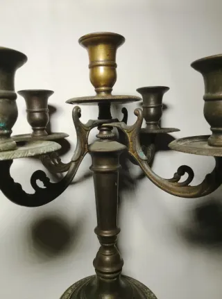 Candelabro in Ottone