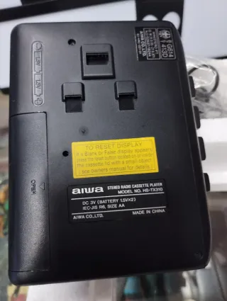 Walkman Radio Cassette Aiwa HS-TX310