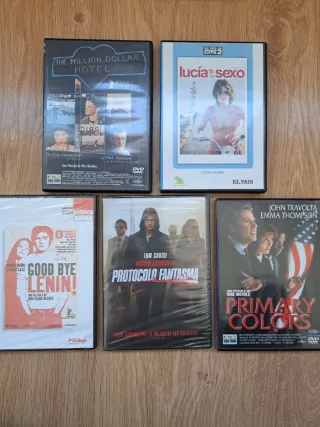 Lote 5 Películas DVD