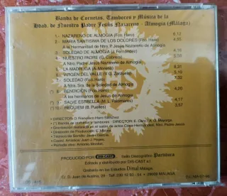 SEMANA SANTA - Banda Cornetas Almogía. Cd