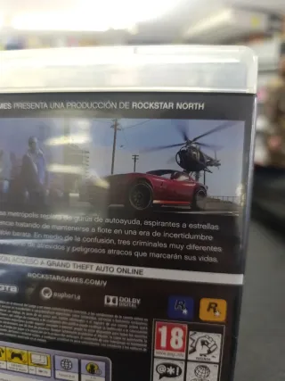 Juego PS3 Grand Theft Auto V