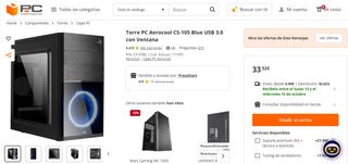 Ordenador GAMING: Intel i5-4670+GTX 1650 4GB GDDR6