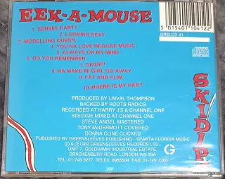 CD Reggae Eek-A-Mouse Skidip!
