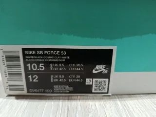 Nike SB Delta Force 58 Negro/Blanco