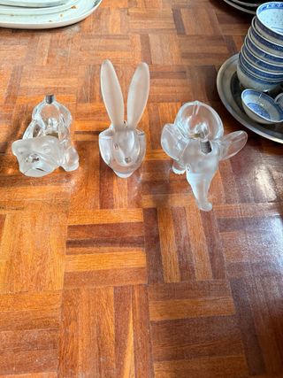 Ceniceros antiguos de cristal