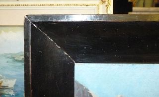 Dipinto Olio Su Tela Paesaggio