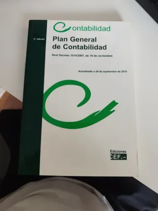 PLAN GENERAL DE CONTABILIDAD