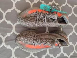 Yeezy Boost 350 V2 Gris Naranja