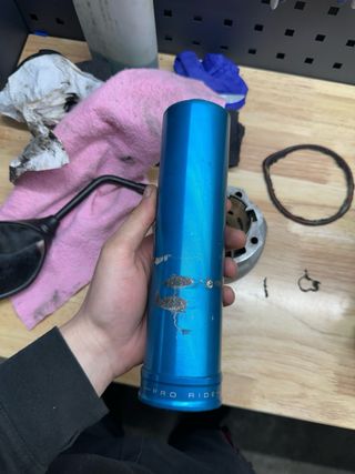 Silenciador KRM Azul Pro Ride