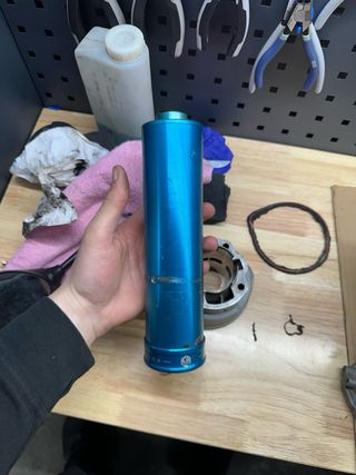 Silenciador KRM Azul Pro Ride