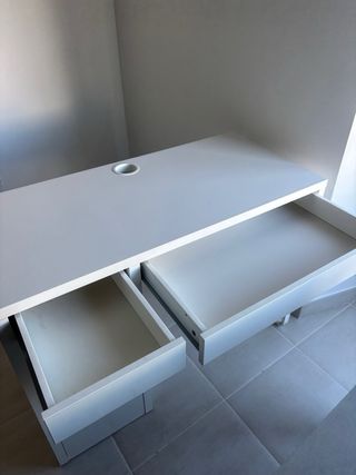 Escritorio Blanco Ikea MICKE