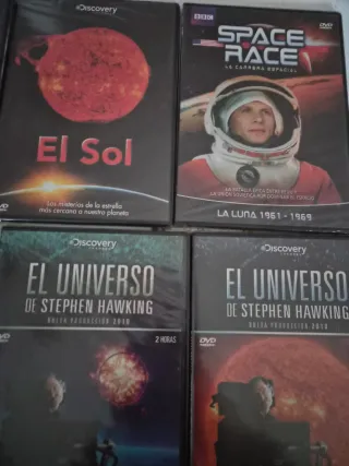 8 DVDs Astronomía - Colección Completa