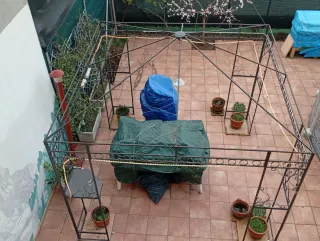 Pérgola Cenador Estructura Metálica