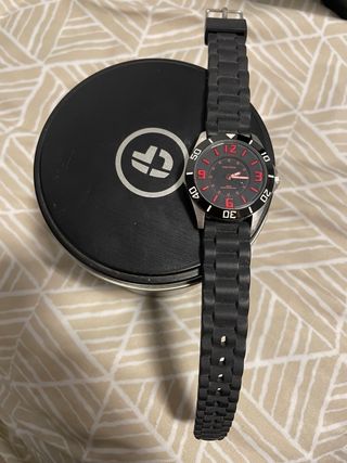 Reloj Time Force Negro y Rojo