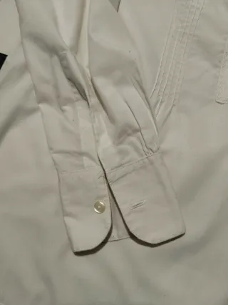 Camisa de fallero color crudo